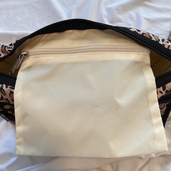 LeSportsac Ombré Cheetah Deluxe Shoulder Satchel - Picture 11 of 13